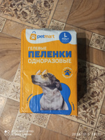 Пеленки для животных одноразовые впитывающие гелевые с липким фиксатором PetMart 60х60 40 штук #40, Маргарита З.