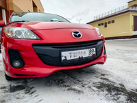 Утеплитель радиатора и бампера для Mazda 3 МАЗДА (2011 -2013) (BL) #1, Михаил Т.