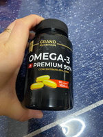 Омега 3 Grand Nutrition, 1 капсула в день, 90 шт. Омега 3 рыбий жир в капсулах для взрослых #34, Лёля Р.