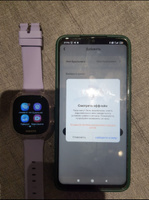 Aimoto Умные часы для детей 4G Crystal часы-брелок-кулон с видеозвонком, прослушкой, мощная батарея 700 мАч, GPS геолокацией, чехол-подвеска, часы детские наручные для мальчиков и девочек, 38mm, лиловый #12, Маргарита А.