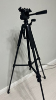 Штатив для телефона напольный 160см BloodRich TRIPOD 360, штатив для фотоаппарата, трипод с держателем телефона #16, алена о.