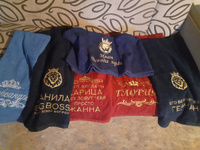 Алтын Асыр Полотенце банное Именное бордовое полотенце, Хлопок, Махровая ткань, 70x140 см, бордовый, 1 шт. #2, Татьяна Г.