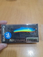 Воблер, виб, раттлин Narval Frost Candy Vib 70mm 14g цв. #004-Blue Back Chartreuse / Ратлин Нарвал Фрост Канди Виб / На судака, форель, щуку #35, Алексей Р.