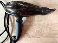 BaByliss PRO Фен для волос Excess-HQ BAB6990IE 2600 Вт, скоростей 2, кол-во насадок 2, черный #8, Юлия К.