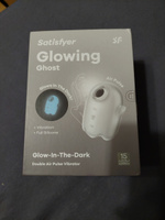 Вибратор вакуумный светящийся в темноте Satisfyer Glowing Ghost #3, Робин Б.