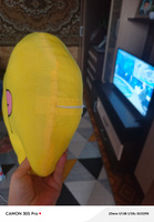 Декоративная подушка Смайлик Эмоджи Emoji Самая глупая шутка Crazy, 28 см #22, Анастасия.