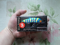 Воблер, виб, раттлин Narval Frost Candy Vib 95mm 32g цв. #020-Wavy Parrot / Ратлин Нарвал Фрост Канди Виб / На судака, щуку #23, Александр К