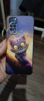 Силиконовый чехол на Xiaomi Redmi Note 11 4G Global/Redmi Note 11S / Редми Ноут 11 Global/11S "Cheshire Cat" #4, Евгения Б.