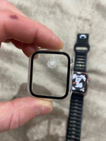 Чехол со стеклом для Apple Watch Series 4/5/6/SE 44 мм, защитный кейс #3, Максим Ш.