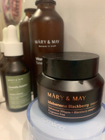 Антивозрастной крем для лица с идебеноном и экстрактом ежевики MARY&MAY Idebenone Blackberry Intense Cream, 70 г (омолаживающий, увлажняющий и питательный крем против морщин) #38, Jane Mart