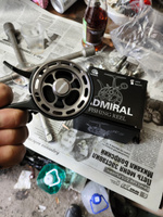 Катушка мультипликаторная для зимней ловли Admiral Fishing Reel 60(3+1bb), с курком, рукоять слева, передаточное отношение 3,2:1, цвет шпули металик #31, Александр А.