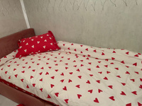 Комплект постельного белья 1,5 спальный, Перкаль, наволочки 50х70, Amore, Cozy Home #24, Интизара Х.