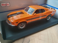 Машинка, 1970 Ford Mustang, Maisto 1:18 #12, Антон С.