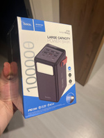 Повербанк 100000 mah с быстрой зарядкой и фонариком Hoco J142 22.5W ( PD 20W + QC 3.0) #37, Олег Б.