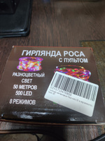 TEWSON Электрогирлянда интерьерная Роса Светодиодная, 50 м, питание От сети 220В, 1 шт #30, Павел Р.