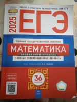 ЕГЭ-2025. Математика. Профильный уровень: типовые экзаменационные варианты: 36 вариантов #3, Лариса И.