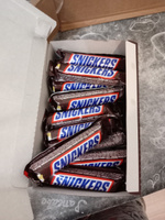 Шоколадные батончики Snickers Stick, 21г х 32шт, орехи, карамель. Сладости Сникерс Стик в подарочной коробке #8, Mastona Х.