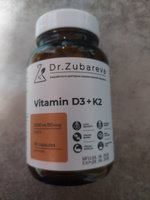 Витамин Д 5000 ( д3 + к2 ) Dr. Zubareva (Vitamin D3 + K2) для костей, сосудов и иммунитета для женщин и мужчин, vitamin d3 Зубарева #18, Юлия К.