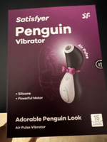 Вибратор Пингвин вакуумный стимулятор клитора Satisfyer Pro Penguin Сатисфаер вибратор для женщин #8, Дарья Ш.