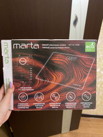 Умные весы MARTA MT-SC1696 диагностические с Bluetooth, 25х21 см, море #5, Ксения Г.