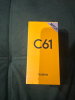 realme Смартфон С61 Ростест (EAC) 8/128 ГБ, зеленый, темно-зеленый #48, Владимир Б.