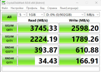 Kingston 1 ТБ Внутренний SSD-диск NV2 M.2 PCI-E 4.0 (SNV2S/1000G) #31, Maksim S.