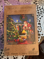 Деревянные пазлы Woody Puzzles "Рождественская История" 100 деталей, размер 20х22 см. #5, Ольга Л.