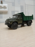 Масштабная модель 1/43 ЗИЛ ММЗ 4502 (новая решетка), зеленый #3, Евгений Б.