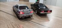 Коллекционная модель машинки Nissan Skyline GT-R R34 (Ниссан ГТР) Годзилла, масштаб 1:32 #65, Сергей А.