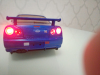 Коллекционная модель машинки Nissan Skyline GT-R R34 (Ниссан ГТР) масштаб 1:24 #29, Стёпа С.