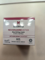 Крем питательный антивозрастной против морщин и пигментации кожи Sesderma Resveraderm Antiox, 50мл #7, Мария К.