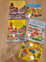 Richard Scarry 4 книги Английский язык детям What Do People Do All Day? Best Word Book Ever. Funniest Storybook Ever. Cars and Trucks #1, Olga M.