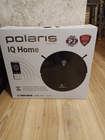 Робот-пылесос умный Polaris PVCR G2 0926W Wi-Fi IQ Home, сухая и влажная уборка, черный #24, Виктория М.