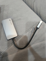 Разветвитель Type-C 5 в 1 USB/PD Hub Lyambda Slim Aluminum LC118 Gray #3, Александр Р.