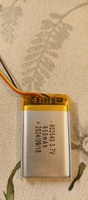 Аккумулятор для видеорегистратора 3.7v 650mAh 3pin + разъем (фишка) коннектор на 3 провода (батарея на видеорегистратор универсальная) #8, Владимир Ш.