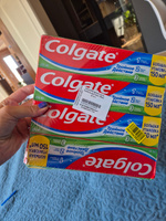 Зубная паста Colgate Тройное действие Натуральная мята для защиты от кариеса, удаления потемнений с зубов и свежего дыхания, 150 мл (4 шт) #137, Анна Б.