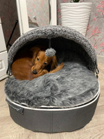 Сменный верх для лежака Pet Lounge Small - Dark Grey Hoodie (серый) - размер S - 50х60 см #1, Анна К.