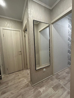 Зеркало интерьерное в алюминиевой раме настенное Market.House 150х60 см. Черное #62, Гузель З.