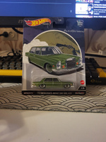 Машинка коллекционная Mattel Hot Wheels Premium Car Culture: FPY86 72 MERCEDES-BENZ 280 SEL 4.5 #17, Юмагужин А.