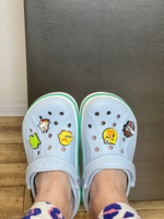 KLEPKI Джибитсы "Утка и Лягушка" для crocs, сабо, набор 2шт, джиббитсы для крокс #25, А Анастасия Павловна