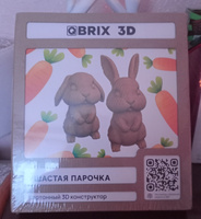 QBRIX Картонный 3D конструктор Ушастая парочка #34, Марина У.