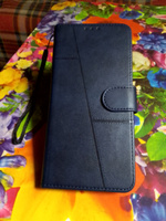 Чехол книжка wallet case на Tecno Spark GO 2023 и Tecno Pop 7 / Техно Спарк ГО 2023 и Техно Поп 7 (Синяя) #15, Лариса Ф.