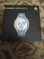 HUAWEI Умные часы GT 5, 46mm, Blue Woven Strap #7, Александр