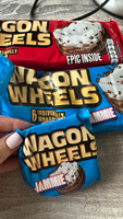 Печенье в шоколаде Wagon Wheels Classic + Jammie слоеное изделие с суфле, джемом и бисквитом, покрытое глазурью, красное и синее, 2 упаковки #33, Мария М.