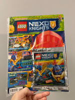 Журнал Lego Nexo Knights №8/2018 + игрушка : Королевский страж с золотым знаменем #5, Николай Т.