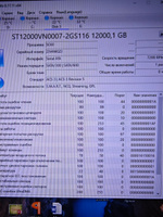 Seagate 12 ТБ Внутренний жесткий диск Seagate 12 ТБ Внутренний жесткий диск IronWoIf (ST12000VN0007) (S00012)  #4, Юрий В.