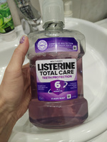 Ополаскиватель для полости рта Listerine Total Care для зубов и десен, зубной ополаскиватель антибактериальный Листерин Тотал для рта 6 в 1, 1 л (1000 мл) #4, Карина М.