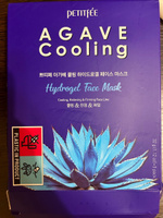 PETITFEE Гидрогелевая маска для лица охлаждающая с экстрактом агавы Agave Cooling Hydrogel Face Mask - 5 шт. #11, Алина М.