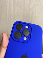 Силиконовый чехол на Айфон 14 Про с защитой камеры с логотипом / Silicone Case iPhone 14 Pro camera protect #6, Александрина К.