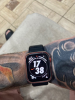 Чехол со стеклом для Apple Watch Series 4/5/6/SE 44 мм, защитный кейс #1, Максим Ш.